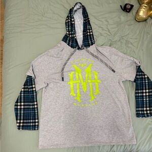 Walt Disney World - Haunted Mansion - Plaid Hooded Shirt